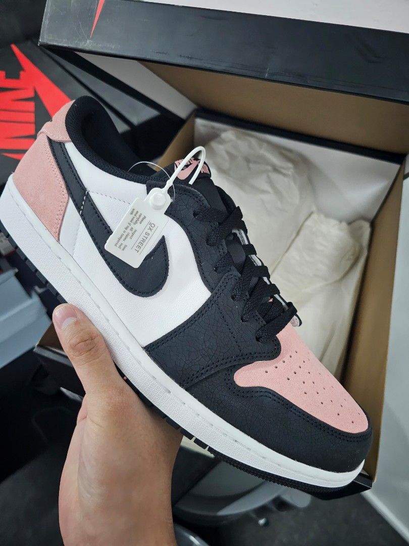 Air Jordan 1 Low Bleached Coral Men s Fashion Footwear Sneakers