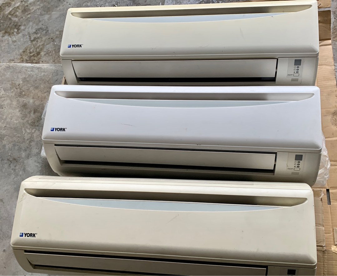 Aircond For Sale (YORK) WallMounted, TV & Home Appliances, Air
