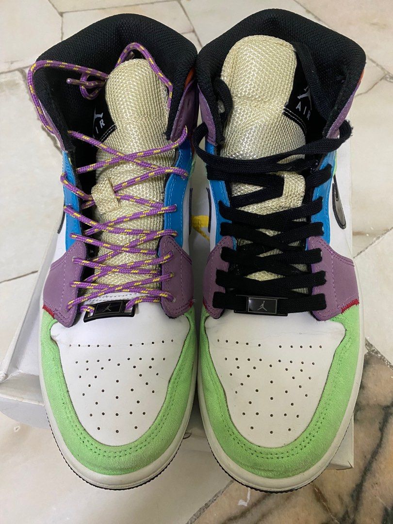 Aj 1 Mid SE Women s Fashion Footwear Sneakers on Carousell