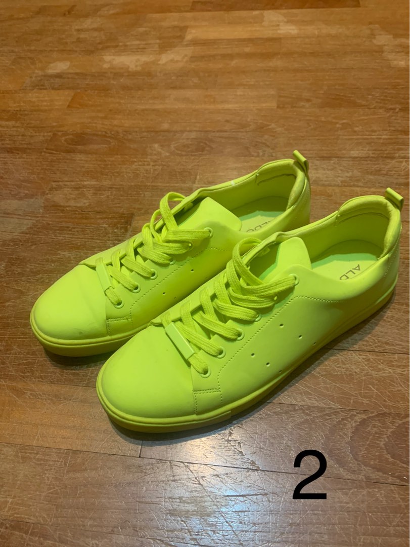 Aldo Yellow Sneaker Women
