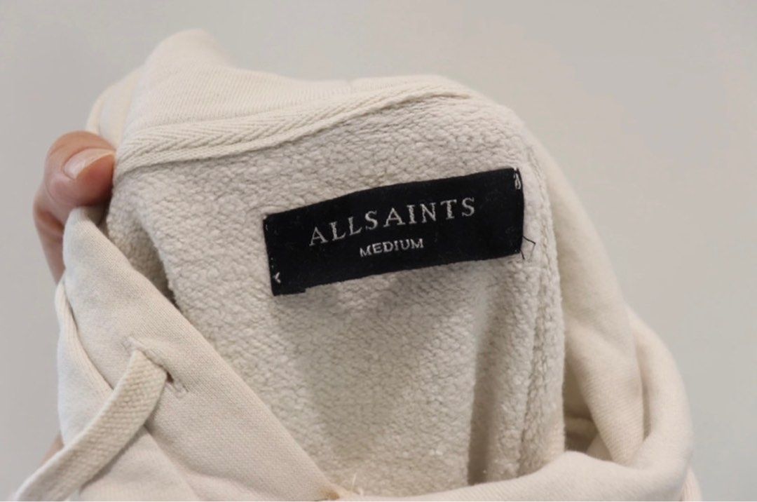 All saints hoodie grey shop