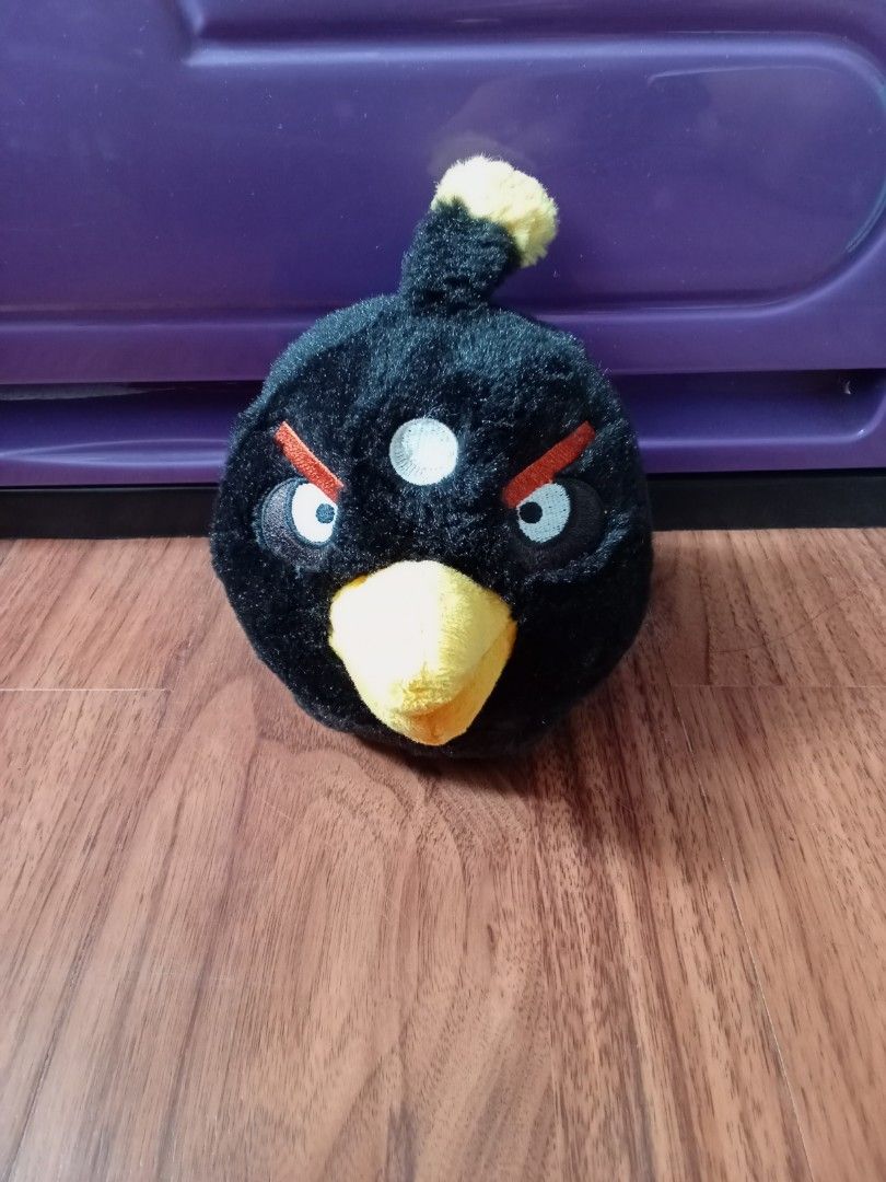 Angry birds bomb plush online