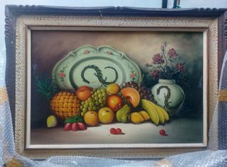 Antique  Fruit Painting 1960s