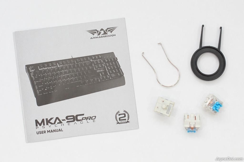 Armaggeddon MKA-9C PRO Psycheagle Mechanical Gaming Keyboard, Computers ...