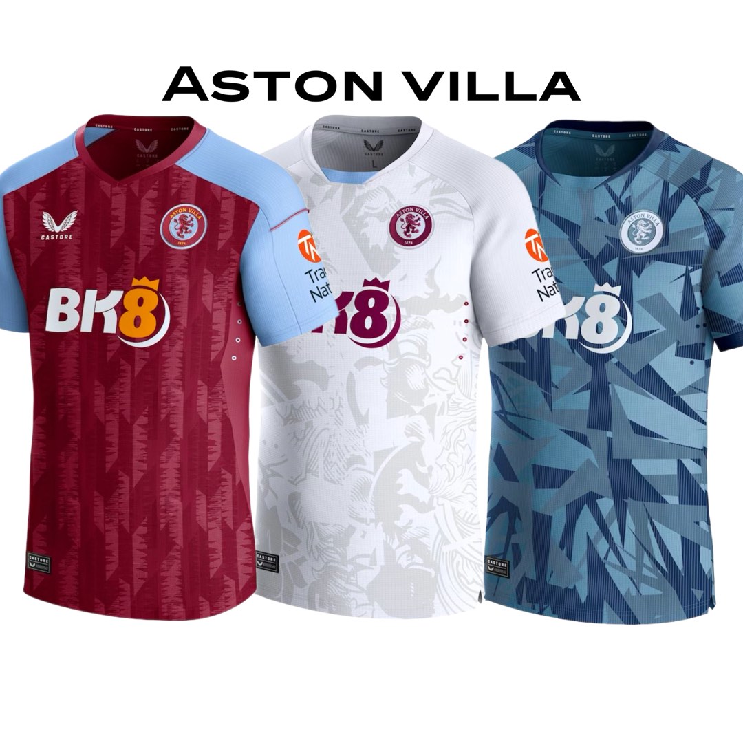 Aston villa soccer jersey store