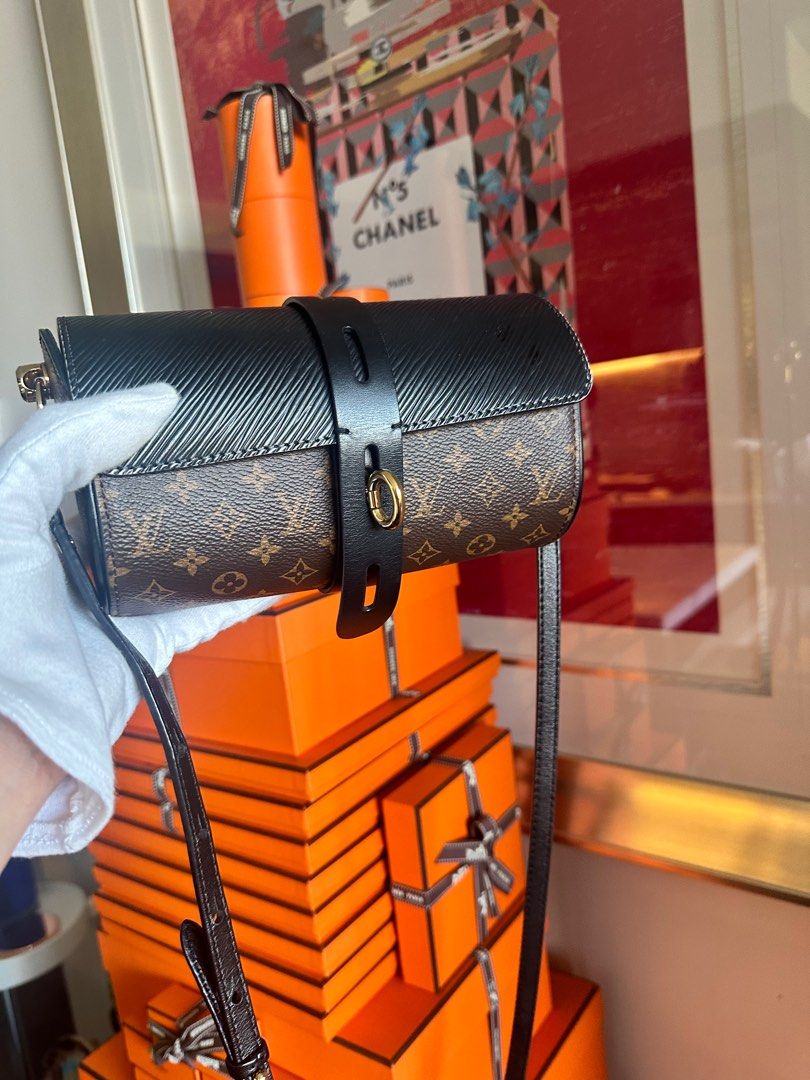 Louis Vuitton Orange Chain Bag