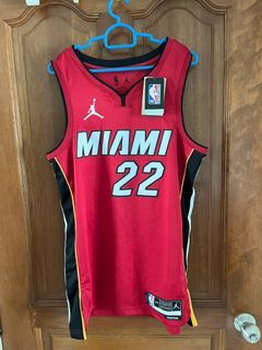 JIMMY BUTLER MIAMI HEAT PINK AND BLUE VICE CITY EDITION JERSEY - Prime Reps