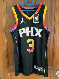 Press Pass Collectibles Suns Devin Booker Authentic Signed Purple Nike Swingman Framed Jersey BAS