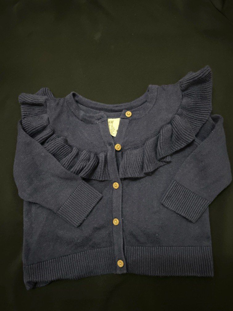 Baby Cardigan H M Babies Kids Babies Kids Fashion on Carousell