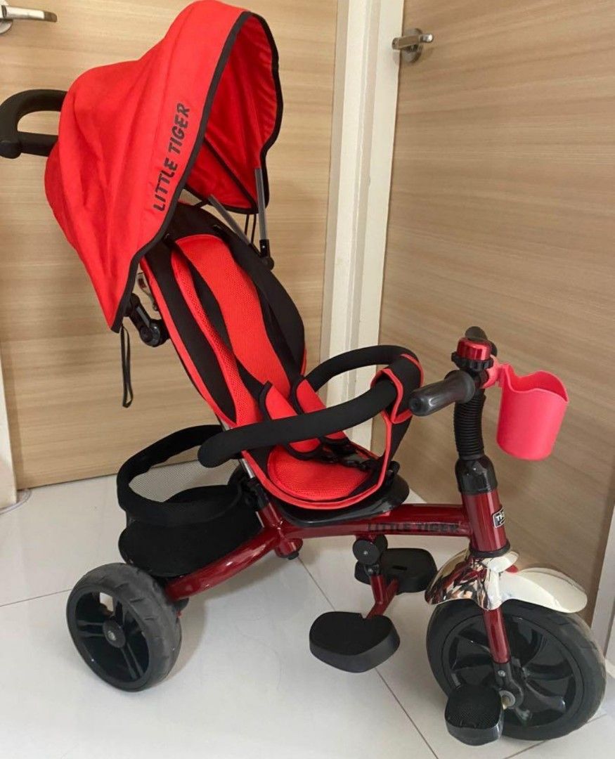 Baby tricycle Babies Kids Going Out Strollers on Carousell