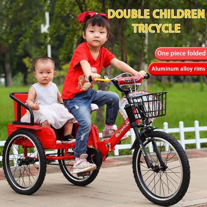 BabyDairy Children Bicycle Baby Tricycle 2 10 Years Old Children Bike With Car Body And Parasol Children Tricycle Babies Kids Going Out Other Babies Going Out Needs on Carousell