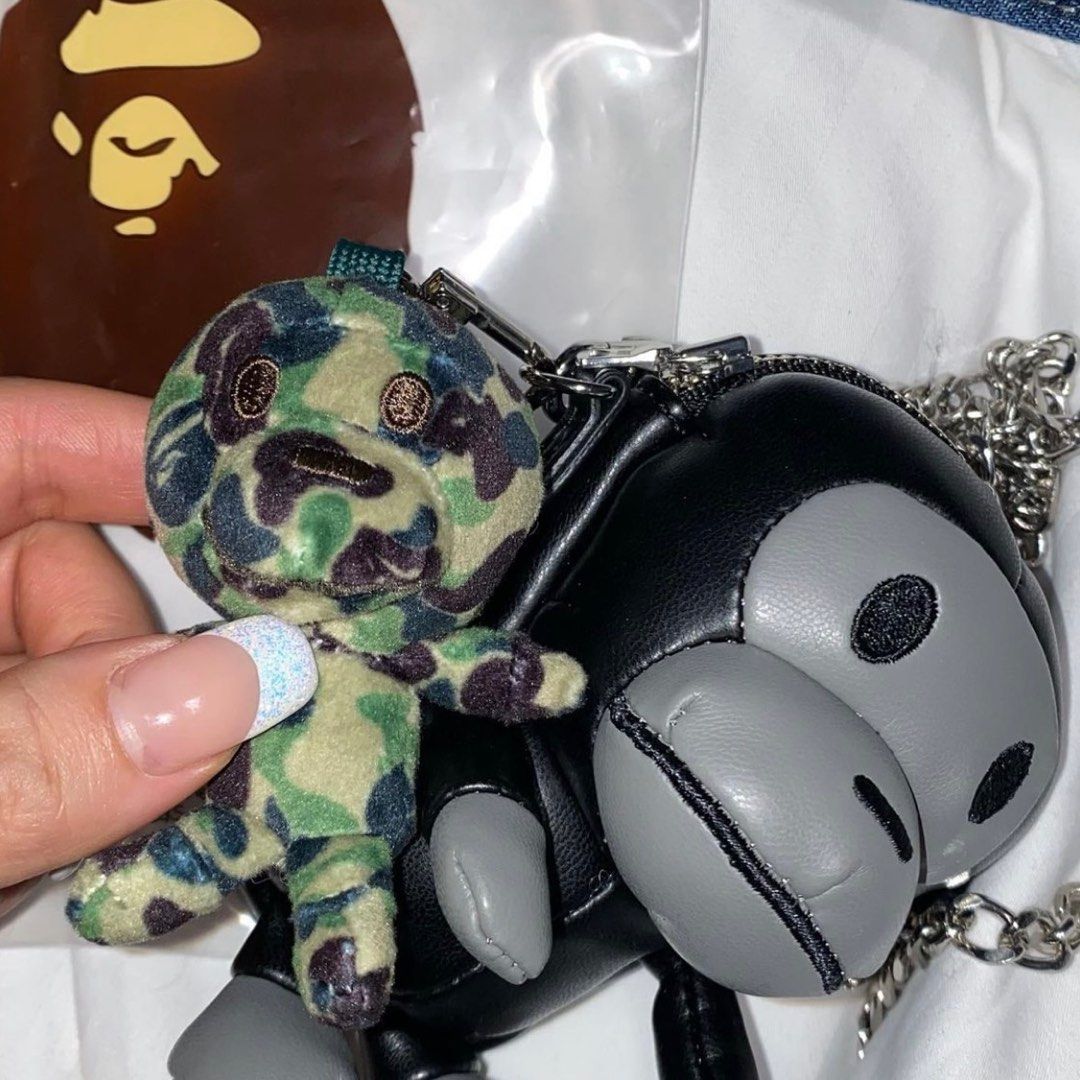 Bape plush keychain shop