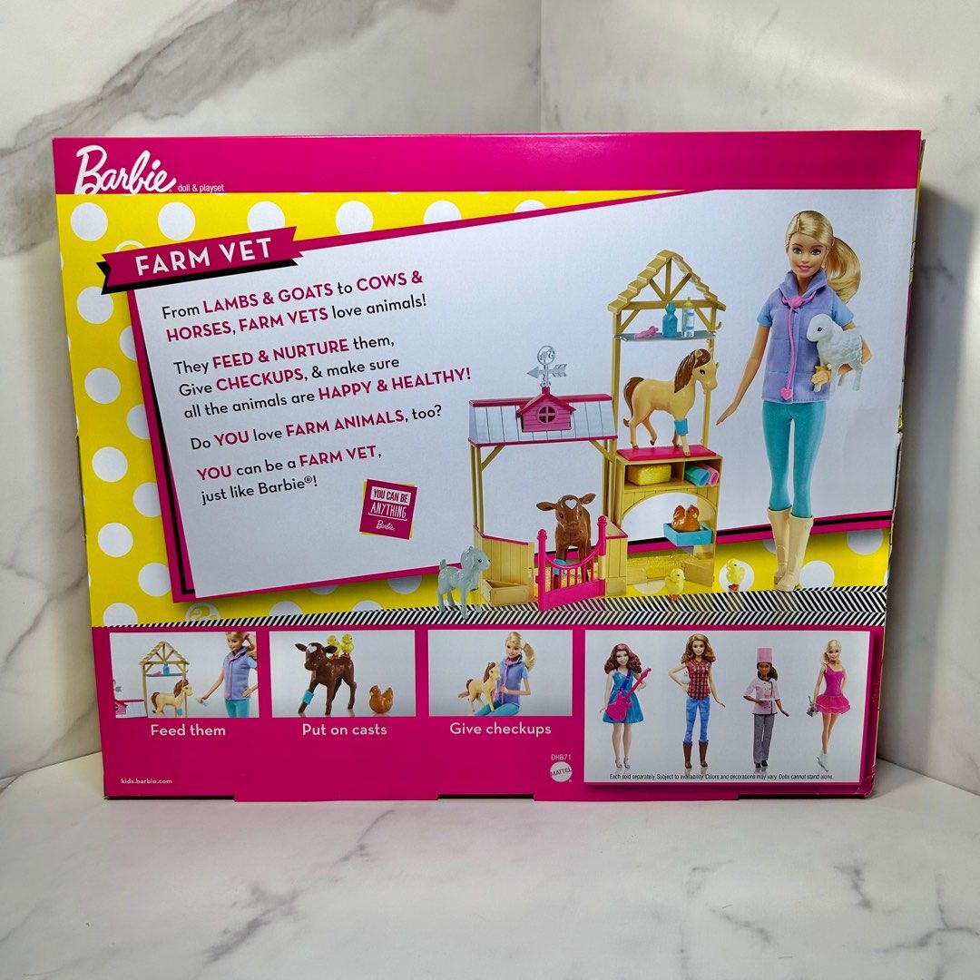 Barbie farm vet set 2025