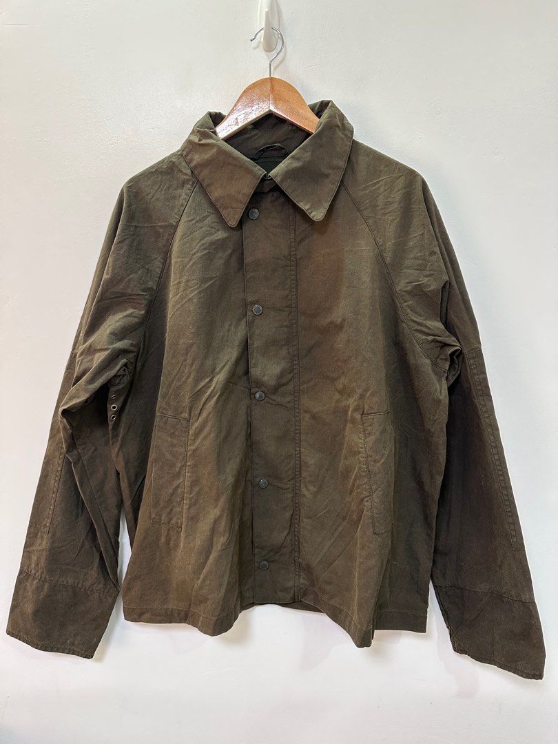 BARBOUR X ENGINEERED GARMENTS Washed Graham Casual Jacket Men s
