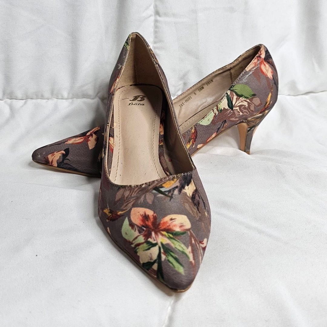 Floral clearance court shoes