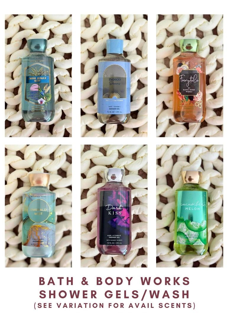 Bath & Body Works Shower Gels/Wash Original; From USA, Beauty