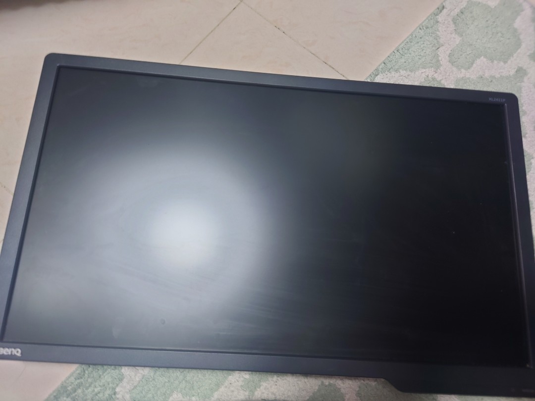 BenQ (XL2411p), 電腦＆科技, 電腦周邊及配件, 電子屏幕- Carousell