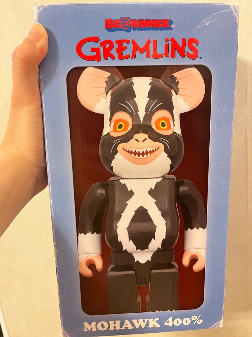 BE@RBRICK Gremlins Mohawk 400%, 興趣及遊戲, 玩具& 遊戲類- Carousell