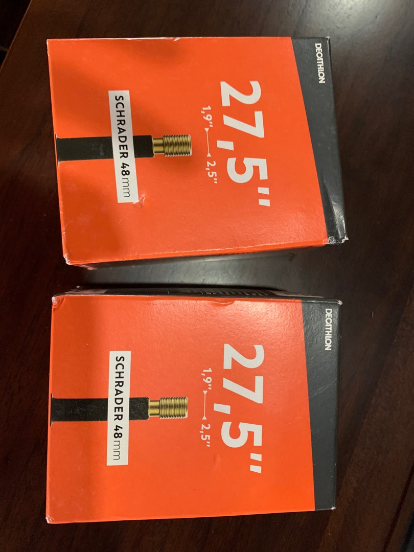 Decathlon 27.5 inner tube on sale