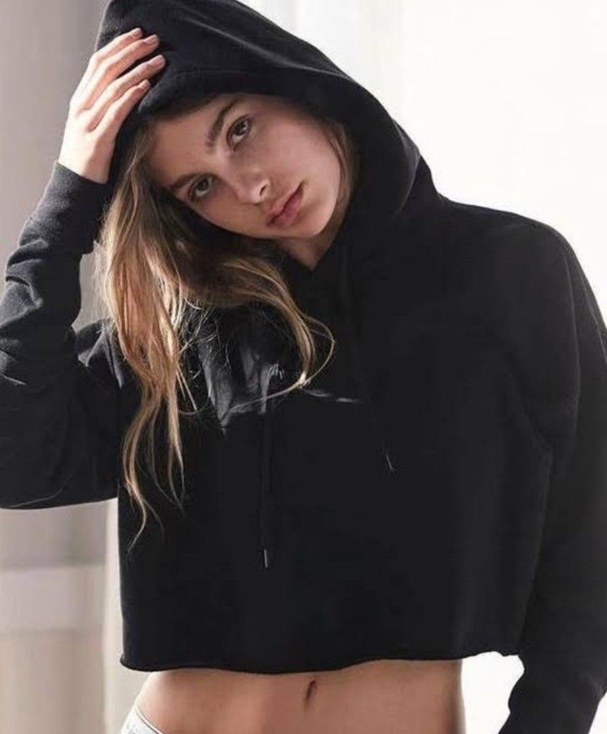 Mens hoodie hotsell crop top