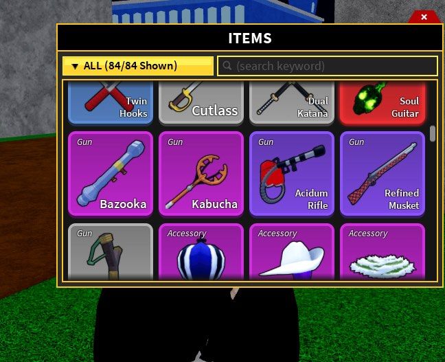 I'm selling blox fruit account, lvl Max all gamepass except fruit notifer,  contains, cdk, soul guitar, Dough Full awk food, and being able to pay  Raid, BUDHA, Control rumble paw, , trident