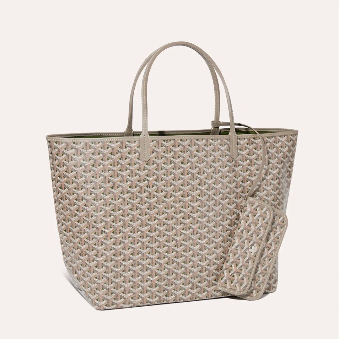 Goyard, Bags, 223 Limited Edition Goyard Saint Louis Clairevoie Gm Bag  Khaki Nwt