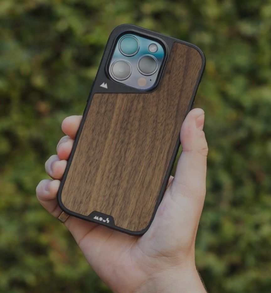 BNIB IPhone 15 Pro Mous Case Limitless 5.0 Walnut, Mobile Phones & Gadgets, Mobile & Gadget