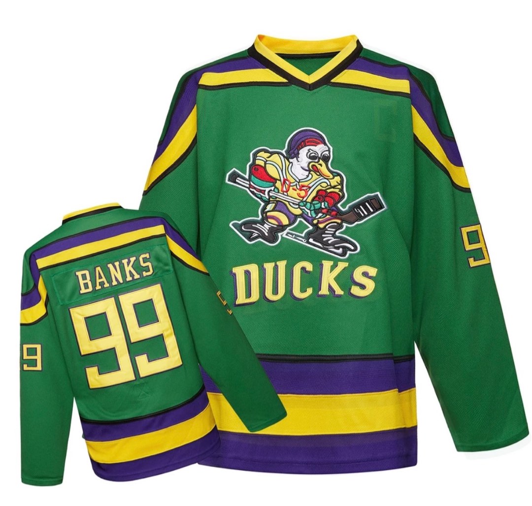 adidas Mighty Ducks Conway Authentic Jersey - Green | Men's Hockey | adidas  US