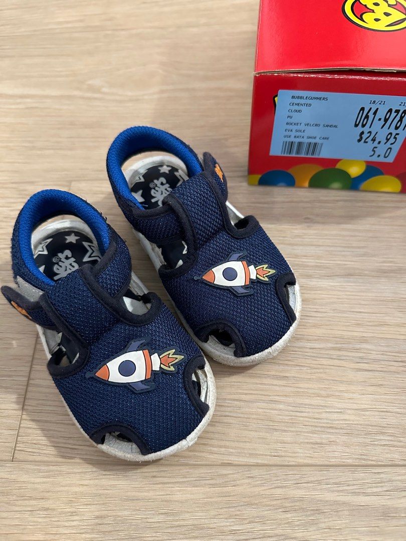 Bubble Gummers Baby Boy Tan Sandals Bubblegummers Sandals, Babies