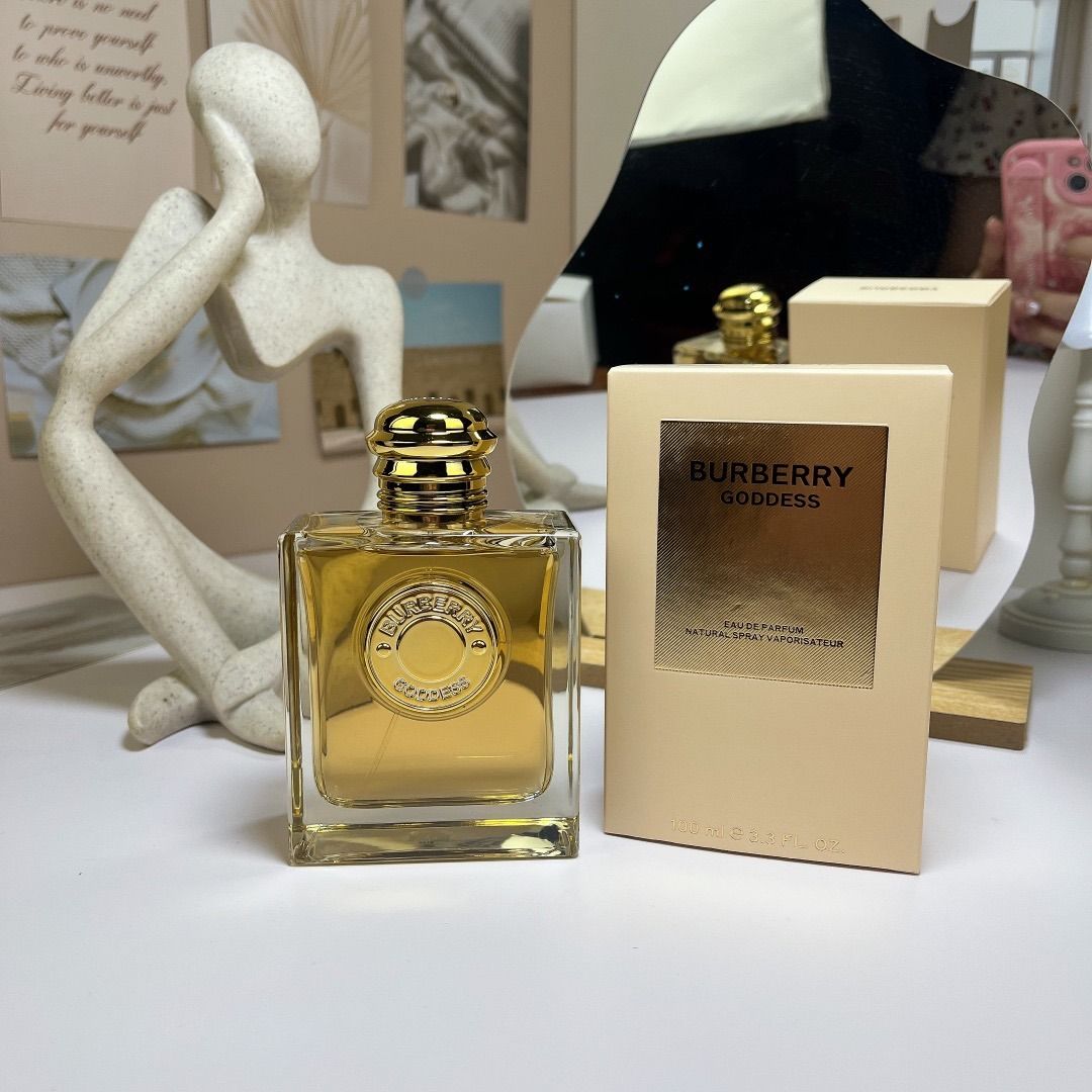 全新未拆】Burberry2023新品Goddess女神濃香水EDP 100ml, 美容＆個人