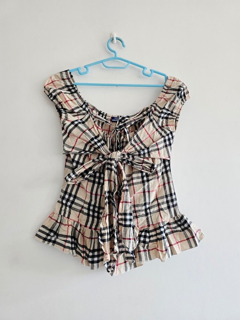 Baby burberry bow tie sales