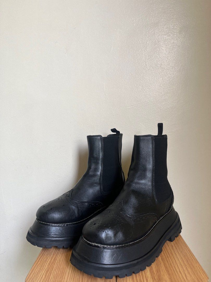 Burberry brogue boots store