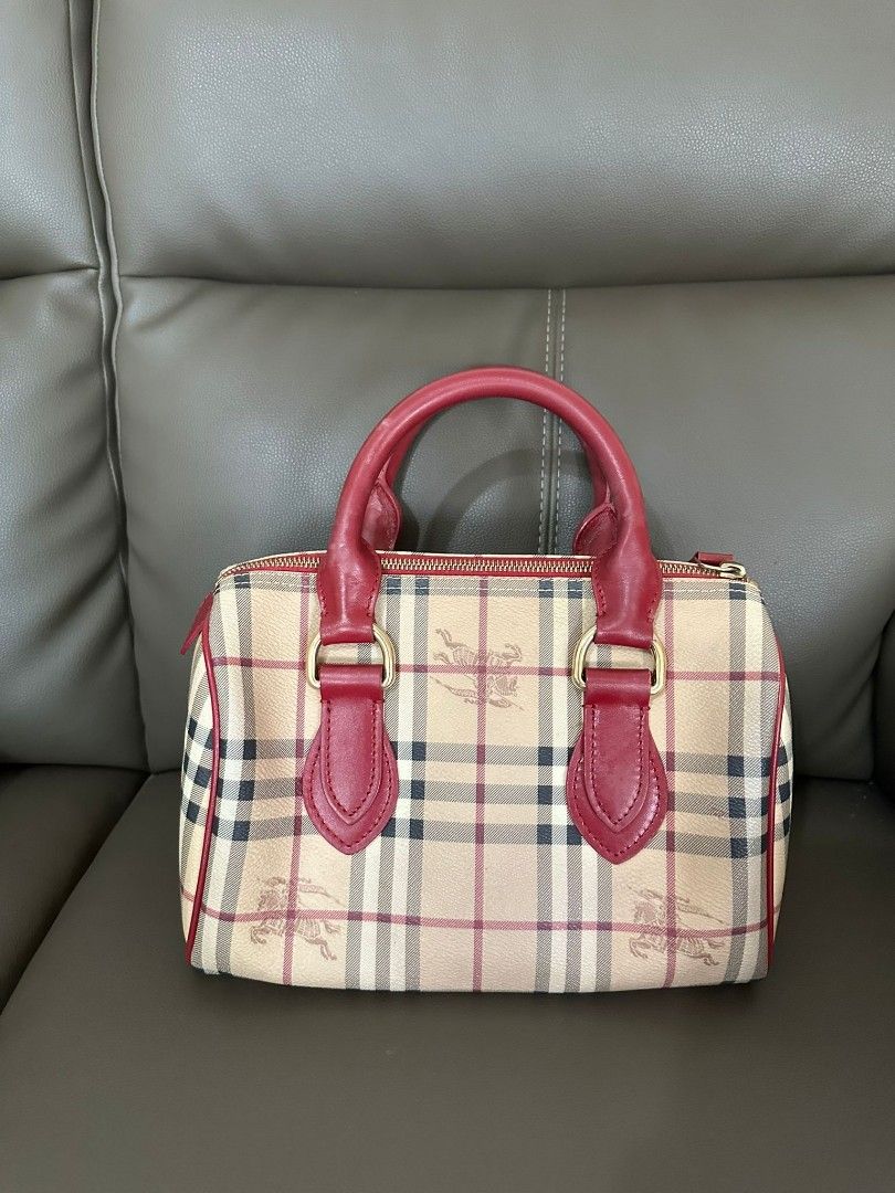 Burberry Speedy bag Luxury Bags Wallets on Carousell