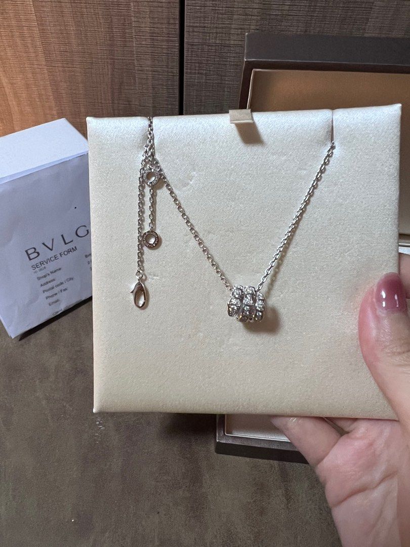 Bvlgari Serpenti Diamond necklace Women s Fashion Jewelry