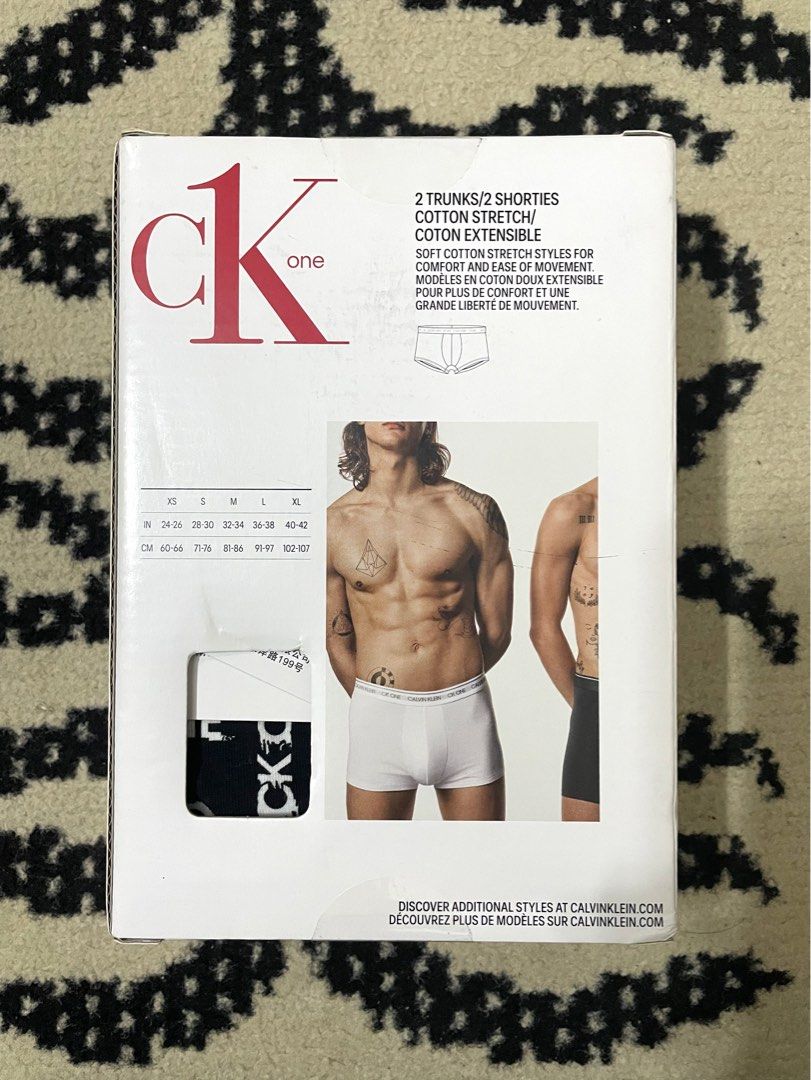 Calvin Klein CK ONE Underwear 2 Pack, Men's Fashion, Bottoms, New Underwear  on Carousell