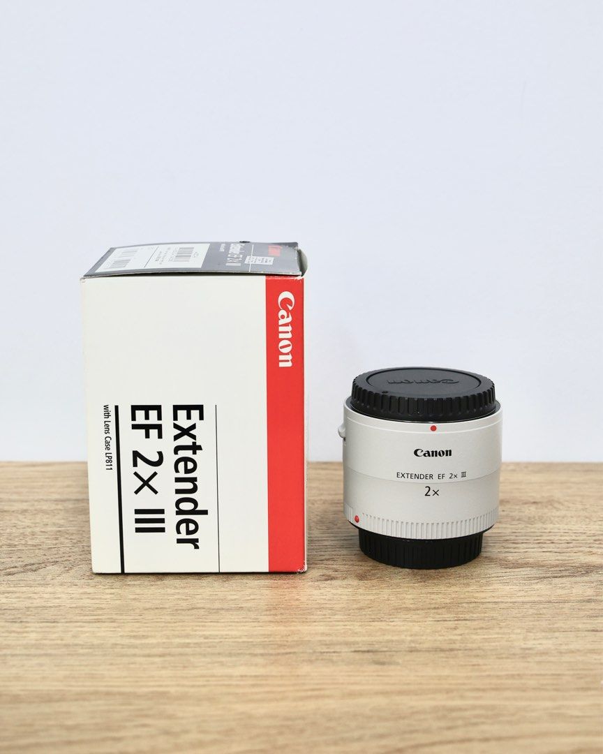 CANON EXTENDER EF 2X III TELECONVERTER (99.9% NEW), Photography