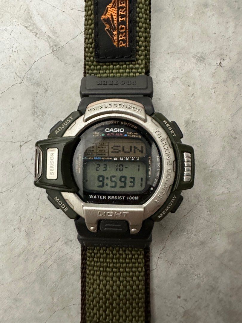 Casio protrek prt 60 best sale