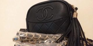Caviar Black Sling Bag