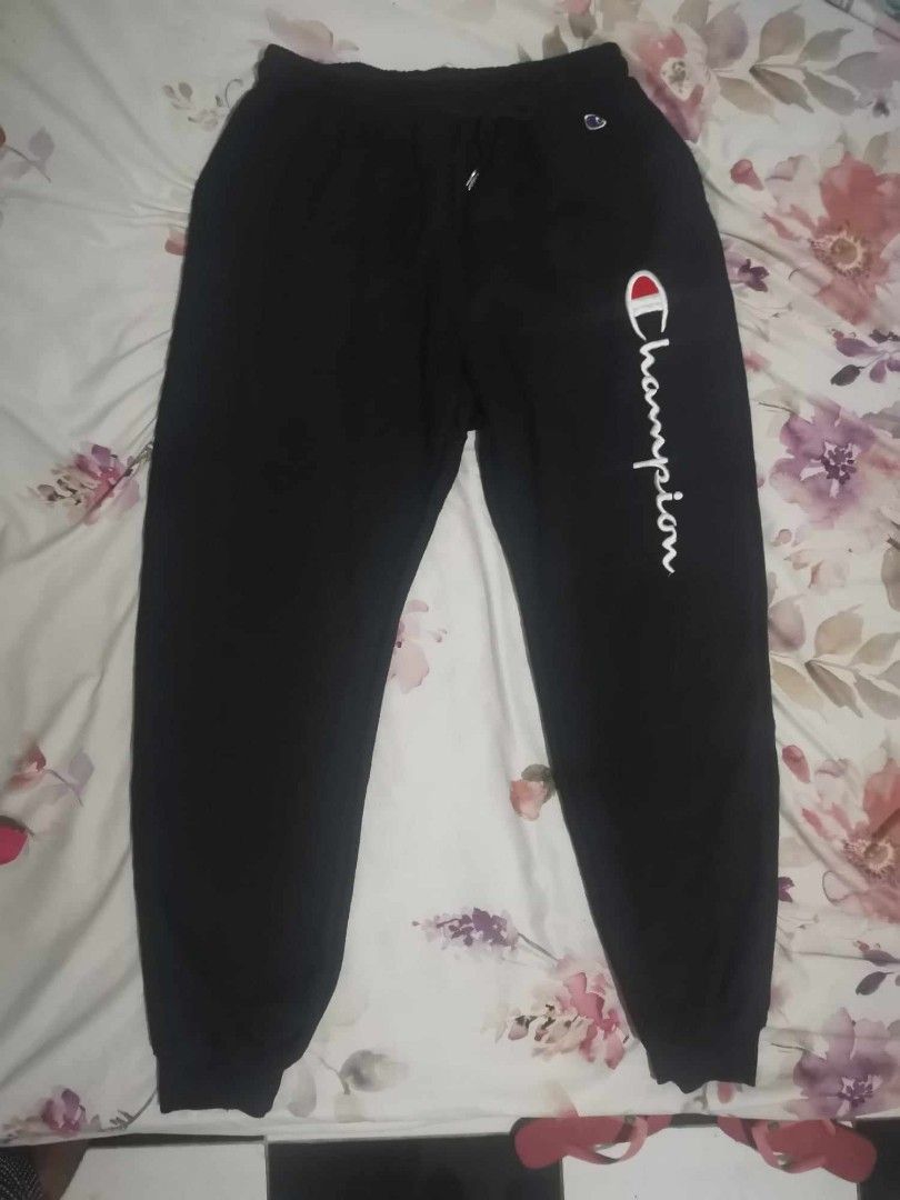 Champion jogger Men s Fashion Bottoms Joggers on Carousell