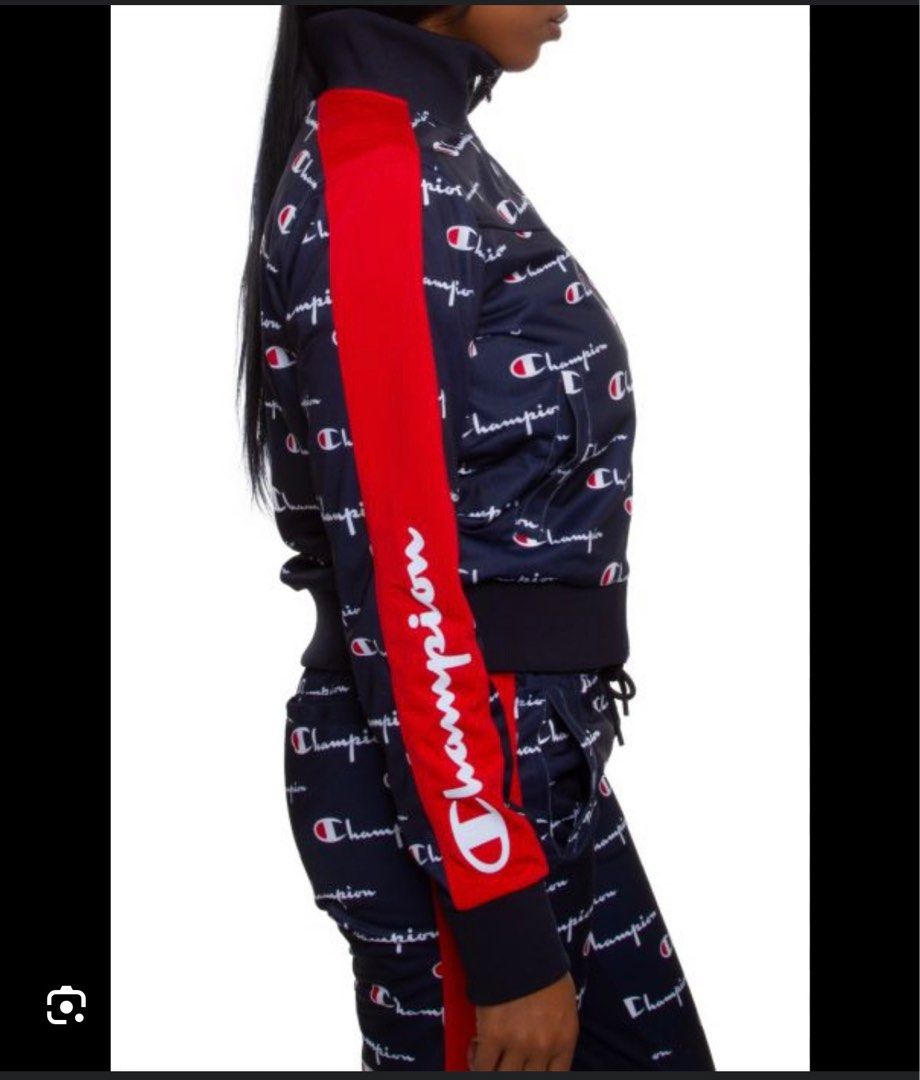 Champion all over print cheap tracksuit