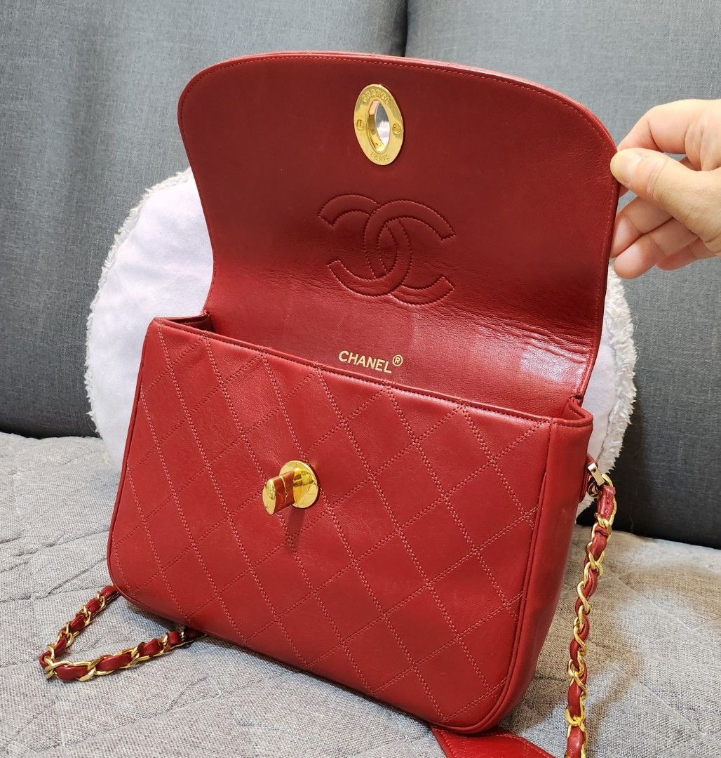 Chanel big CC vintage bag, Luxury, Bags & Wallets on Carousell