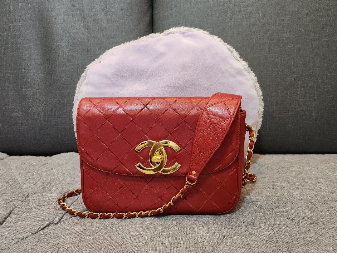 Chanel big CC vintage bag, Luxury, Bags & Wallets on Carousell