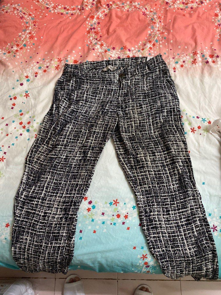 Checkered print hotsell pants