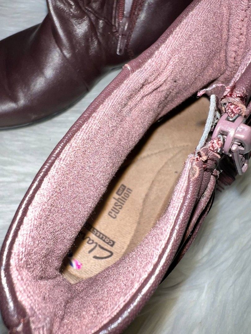 Clarks boots flat outlet