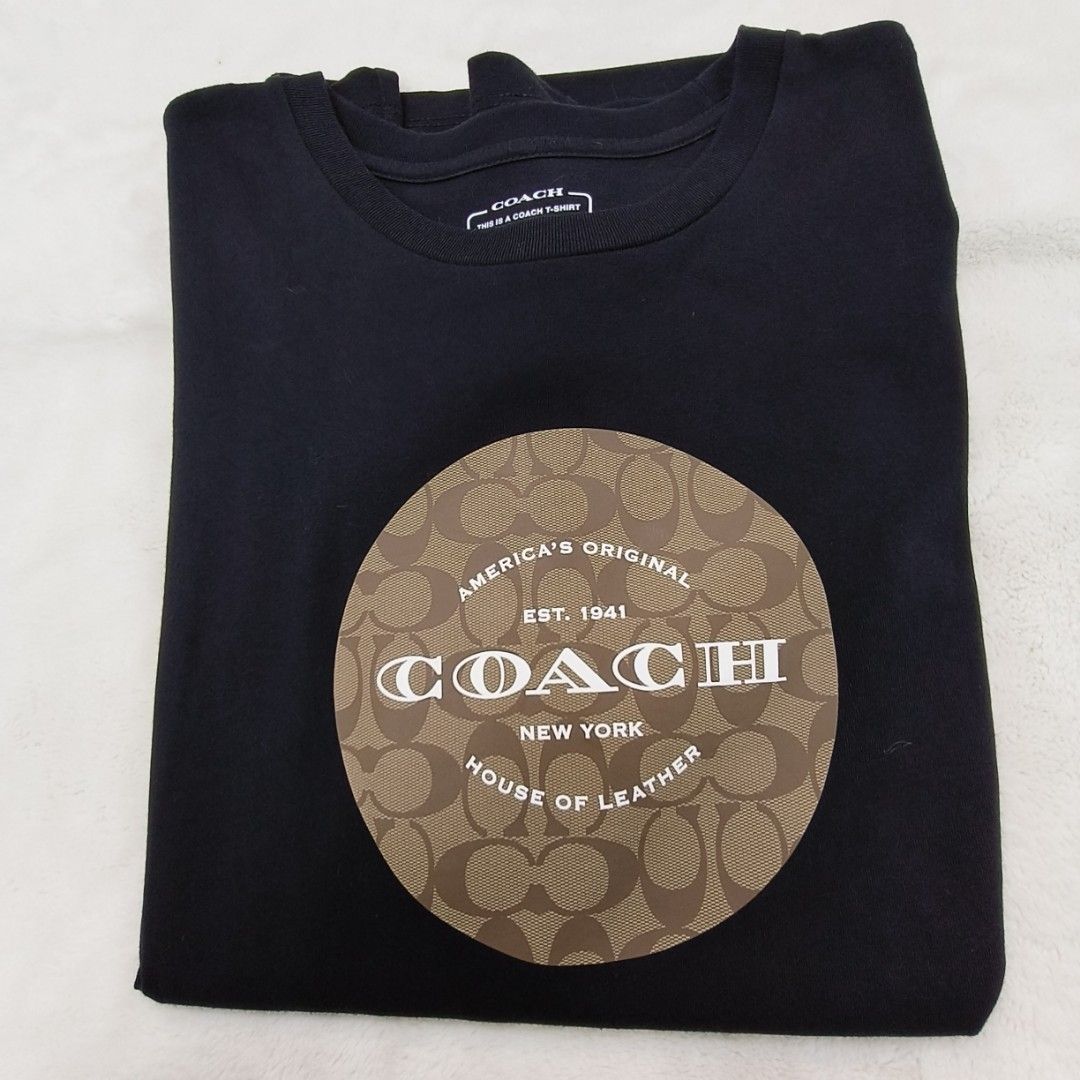 COACH Long Sleeve Hoodie, Luxury, Apparel on Carousell