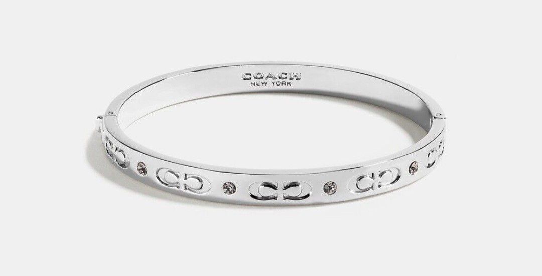 Coach bangle 2025 bracelet silver