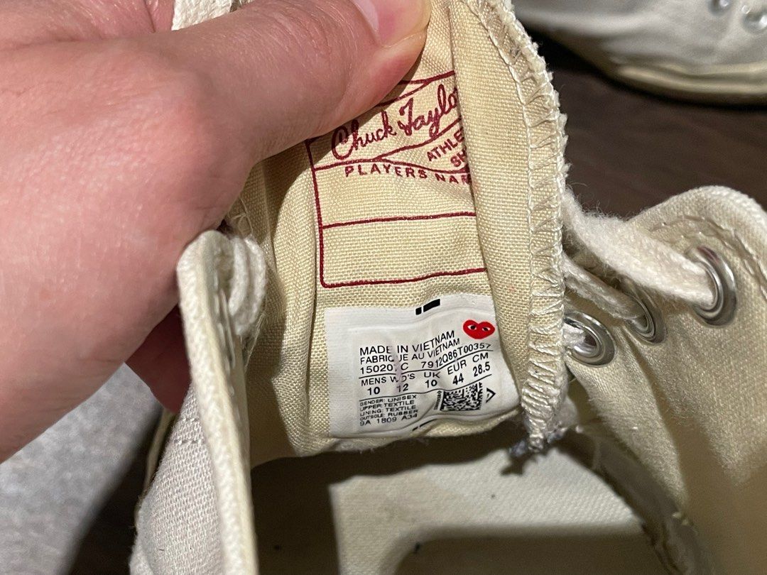 Comme Des Garcons PLAY CDG CONVERSE