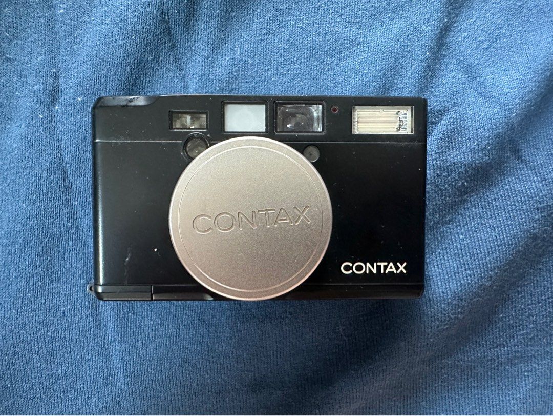 contax TIX aps camera black rare 稀有罕有全黑t3, 攝影器材, 相機