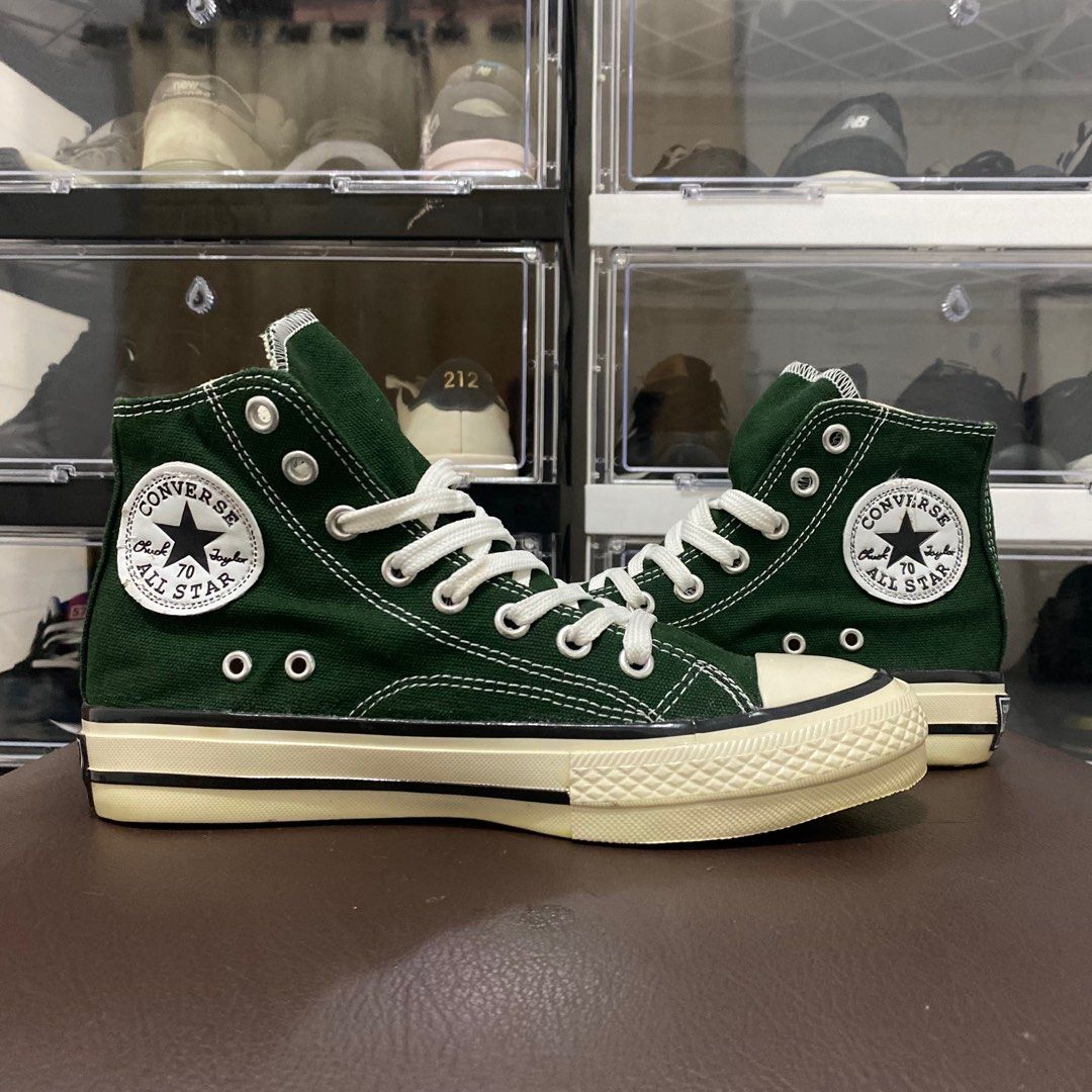 Green Envy Chuck 70 Hi Green Converse Sneaker Vintage Canvas Hi