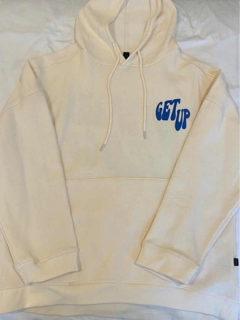 White hoodie cotton on discount